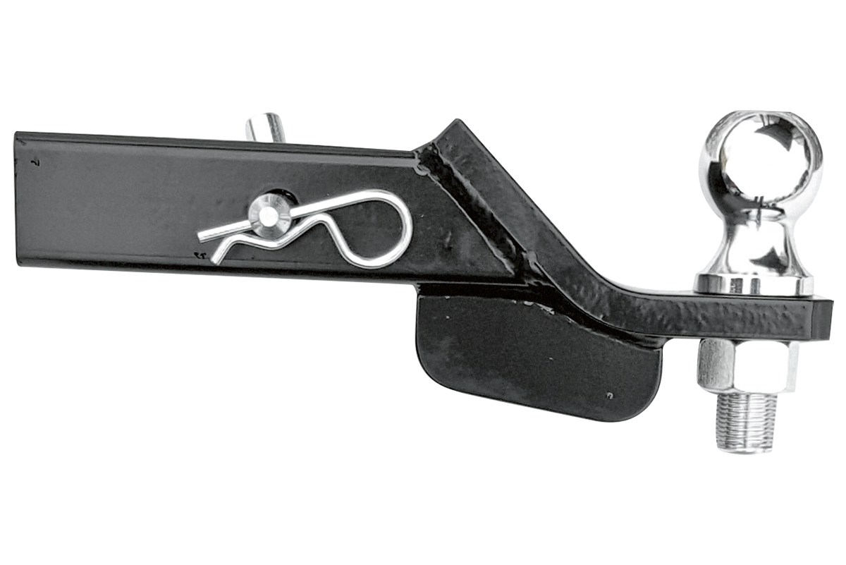 Переходник для установки фаркопа РИФ + шар тип E + палец (занижение 2" - 50 мм) Переходник для установки фаркопа РИФ + шар тип E + палец (занижение 2" - 50 мм)