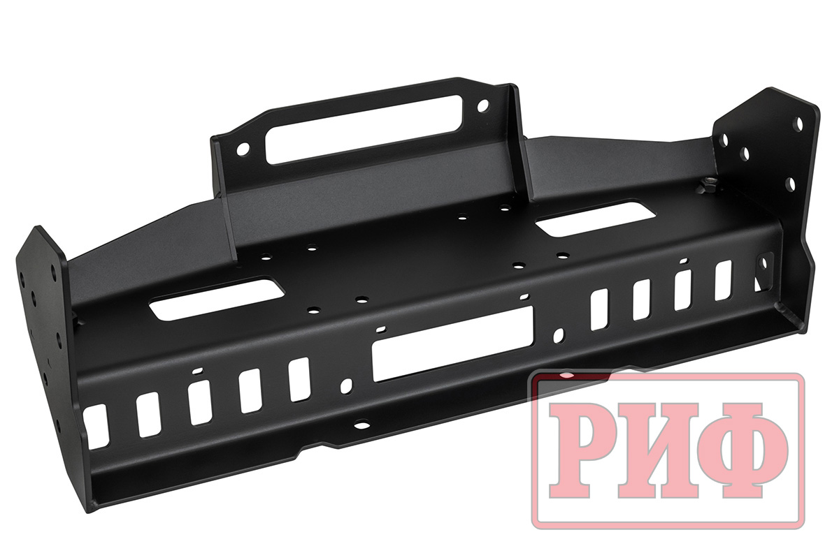 Площадка РИФ под лебёдку с защитой радиаторов в штатный бампер TANK 400