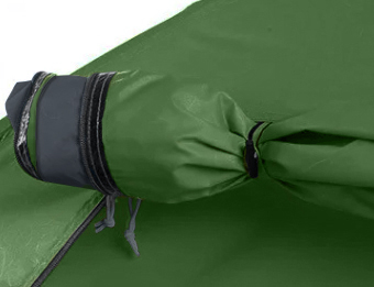 4 Палатка Naturehike P-Series 2-местная, алюминиевый каркас, зеленая