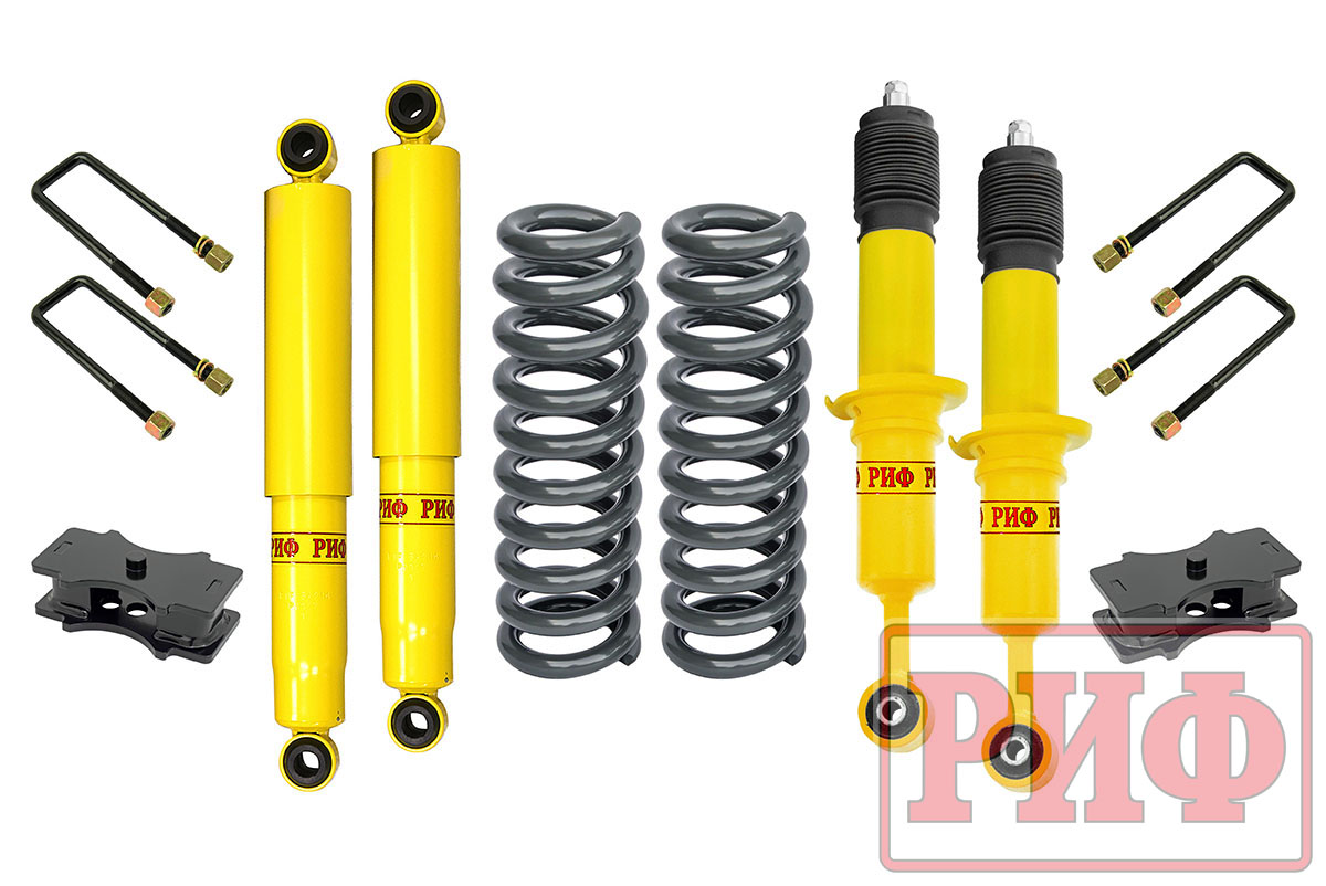 Лифт-комплект РИФ лайт Toyota Hilux 2005-2014, Sollers ST6, Jac T6 лифт 40 мм