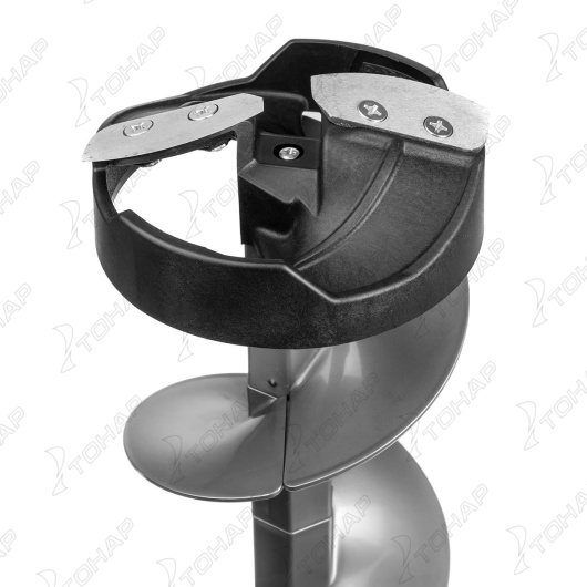 Шнек пластиковый под шуруповерт ULTRALITE 130R правое вращение, серый