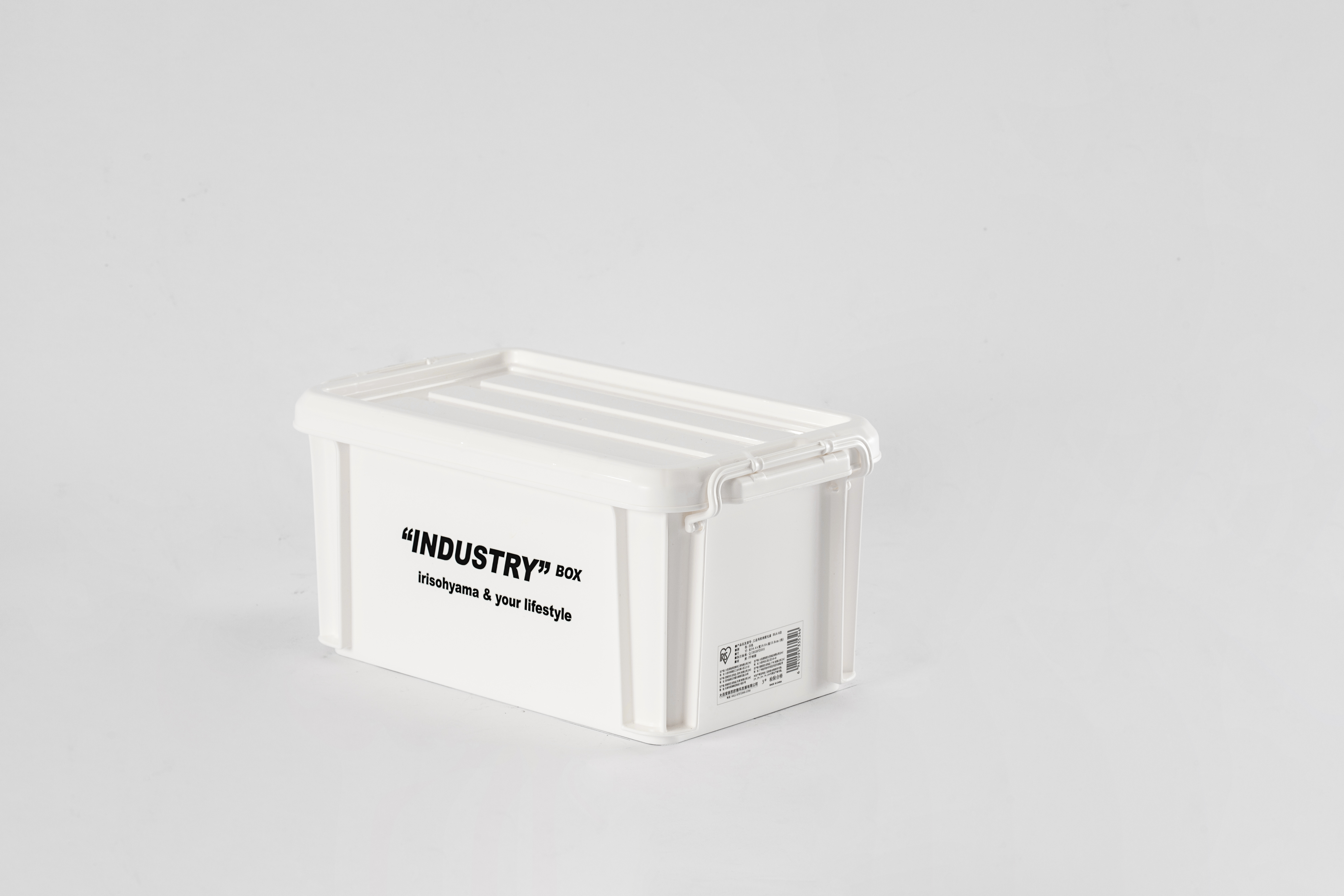 Контейнер IRIS для хранения, с крышкой, 20,5х34,5х16,5 см. белый