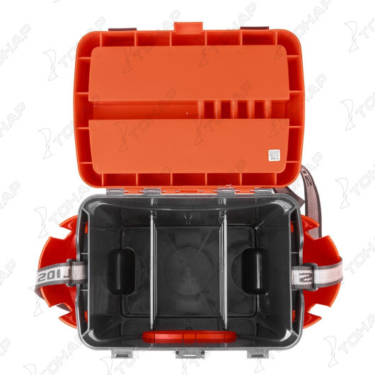 Ящик рыболовный зимний HELIOS FishBox (10л) оранжевый