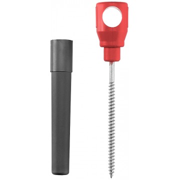 Комплект ввертышей HELIOS для зимней палатки (-45) серо-оранжевый (4шт/уп)