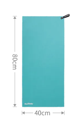 Тряпка кемпинговая Naturehike MJ01, 40х80 см, бирюзовая