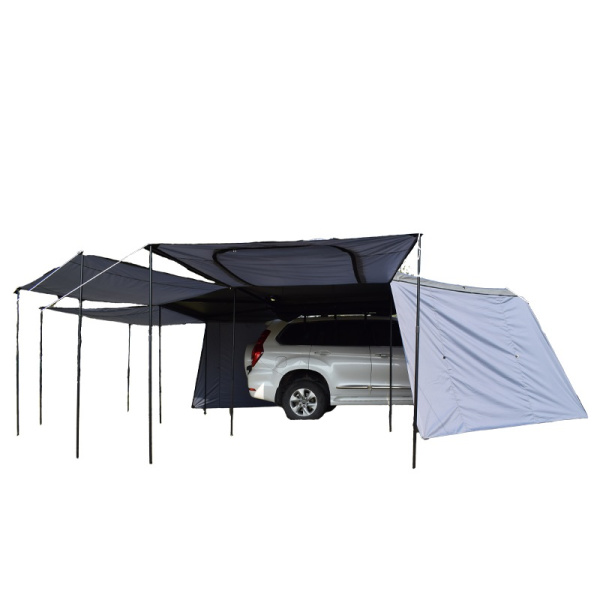 Стенки к автомобильной веерной маркизе (тамбур) РИФ 2.3х2 м, (правые) увеличенные