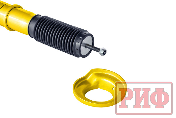 Амортизатор усиленный РИФ передний Mitsubishi L200 2005-2023, Pajero Sport II, III 2009-2024 штатный и лифт 0-40 мм