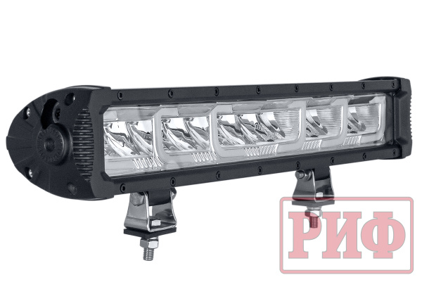 Фара светодиодная водительского света РИФ с ДХО 434 мм 96W