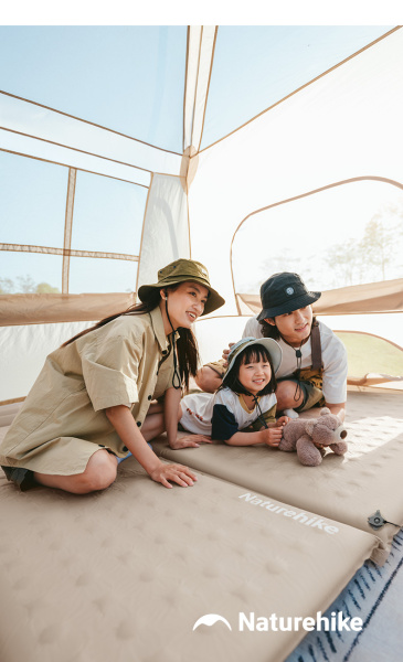 2 Коврик самонадувающийся Naturehike двойной 200х130х6 см, с подушками, зеленый 2 Коврик самонадувающийся Naturehike двойной 200х130х6 см, с подушками, зеленый