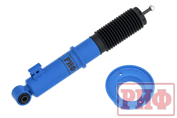 Амортизатор РИФ "Арктика" передний Mitsubishi L200 2005-2023, Pajero Sport II, III 2009-2024 штатный и лифт 0-40 мм