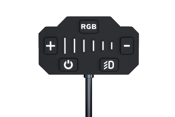 Светодиодная фара комбинированного света AURORA 1016 мм 496W LED с RGB подсветкой