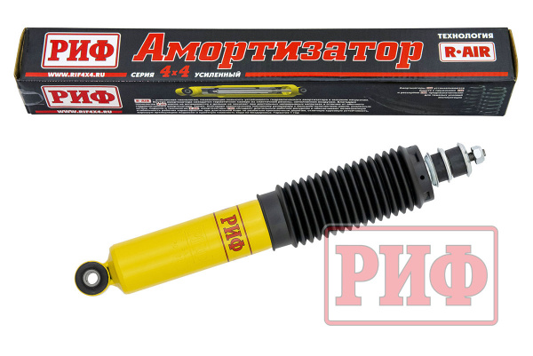 Амортизатор РИФ передний Mazda, Ford, Toyota, Nissan, Ssangyong штатный и лифт 0-30 мм