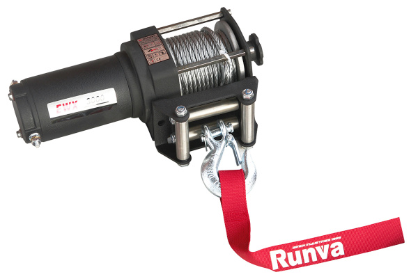 Лебёдка электрическая 12V Runva 3000A lbs 1361 кг Лебёдка электрическая 12V Runva 3000A lbs 1361 кг