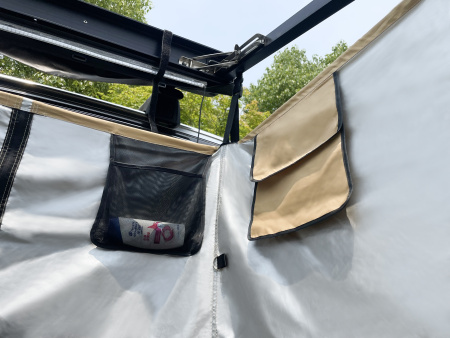 Тент-маркиза РИФ - душевая кабинка с тканевой крышей