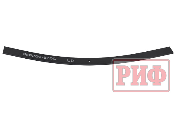 Лист 9 рессоры RIF206-520C 7*60*680*1501
