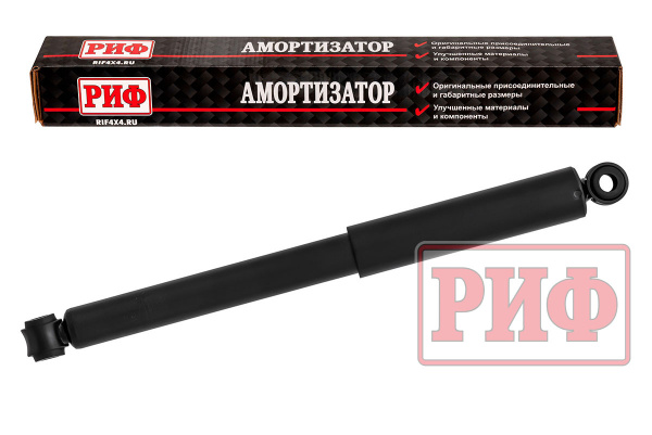 Амортизатор РИФ задний Mitsubishi L200 2005-2015/Nissan Navara D22 (NP300) штатный