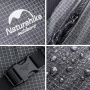Рюкзак туристический Naturehike 60+5 л, Dyneema, черный