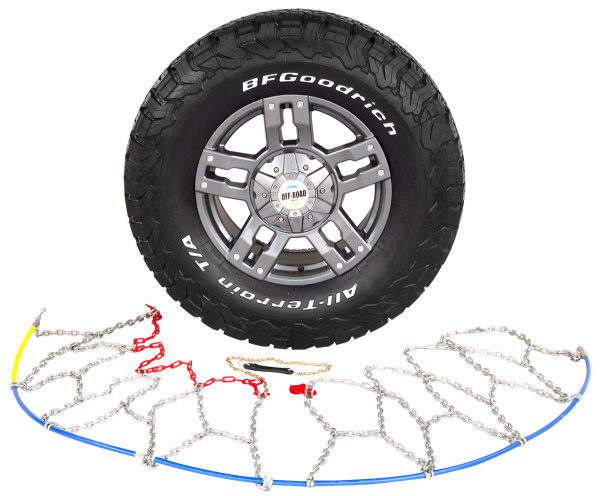 Цепи противоскольжения РИФ 4х4 "соты" 16 мм 225/60R17, 235/55R17,225/70R16, 215/75R16, 225/70R16, 235/70R15 (к-т 2 шт.)