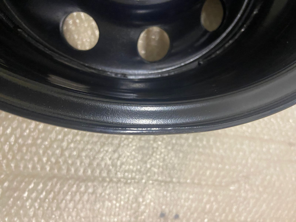 2 Диск усиленный Тойота Ниссан стальной черный 6x139,7 8xR15 d110 ET-19 (уценка)