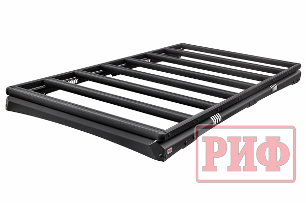 Багажник экспедиционный (платформа) алюминиевый РИФ 1150x2080 мм для Mitsubishi Pajero IV Багажник экспедиционный (платформа) алюминиевый РИФ 1150x2080 мм для Mitsubishi Pajero IV