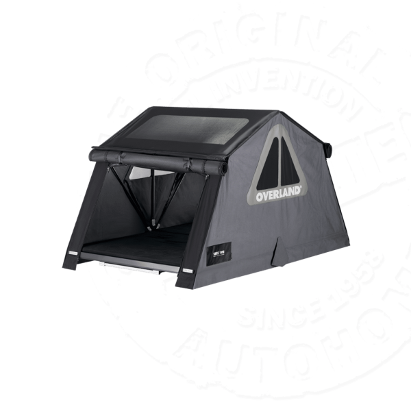 1 Палатка на крышу автомобиля AUTOHOME OVERLAND SMALL SAFARI EXPLORER, тент карбон, лестница 220 мм