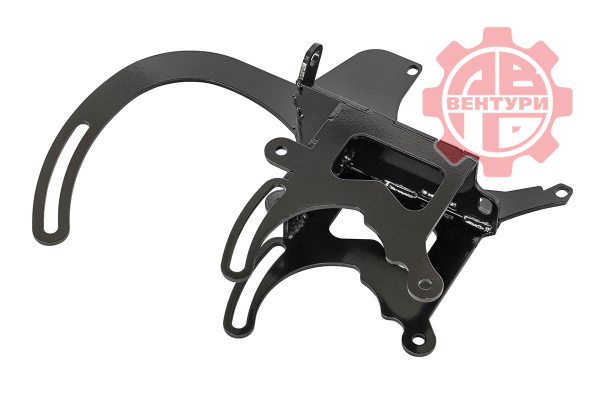 Кронштейн переноса генератора универсальный для Lada 4x4, Нива 21214, без кондиционера, без ремня (2007+)