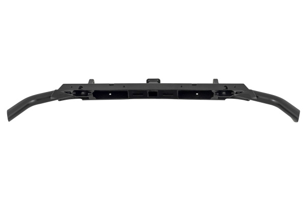 Бампер передний силовой/защита штатного бампера РИФ Renault Duster 2015-2020 с квадратом под фаркоп и защитой радиатора