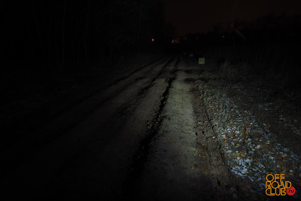 Светодиодная фара водительского света РИФ 111 мм 9W LED