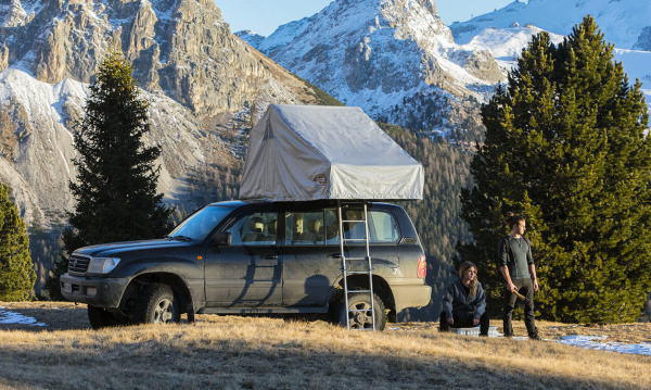 2 Слой термоизоляционный для автопалатке AUTOHOME OVERZONE SMALL STANDARD,тент песочный, высота 220