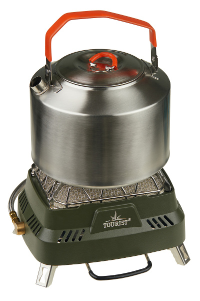 Обогреватель газовый TOURIST BOBR портативный, с функцией плиты