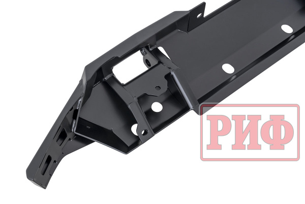 Бампер РИФ силовой передний Mitsubishi Pajero Sport 2021+ с возможностью установки лебедки