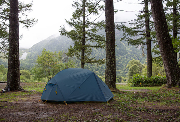 Палатка Naturehike Mongar 2-местная, алюминиевый каркас, сверхлегкая, темно-синяя