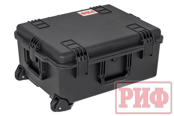 Кейс защитный ударопрочный РИФ 625x500x297 мм на колесах с телескопической ручкой IP67