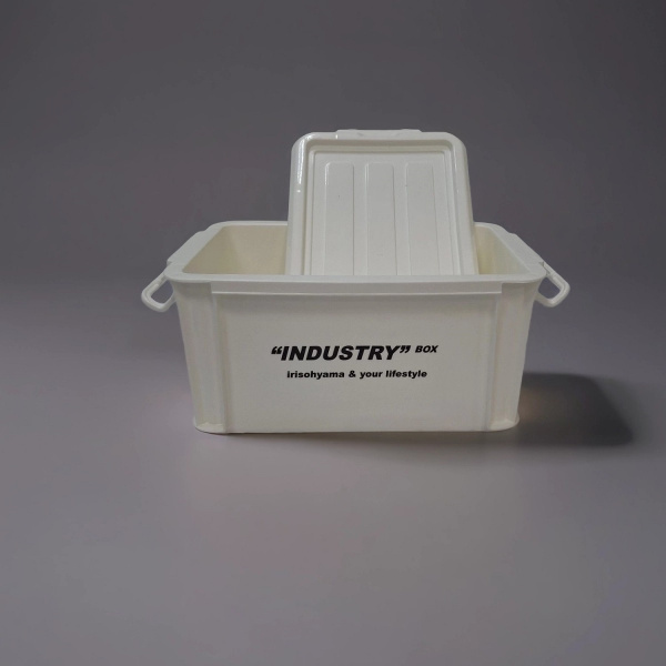 Контейнер IRIS для хранения, с крышкой, белый