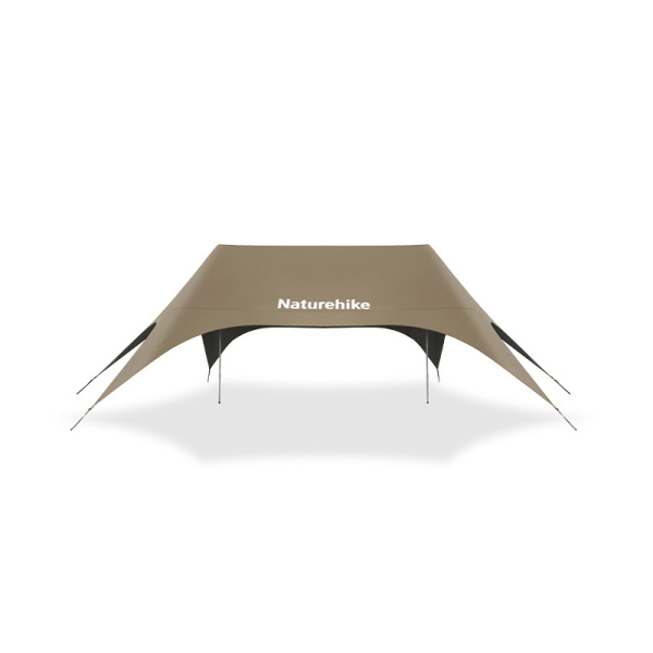 Тент кемпинговый Naturehike Cloud Skies (Yunxiao) 860 8,6х5,5 м., коричневый, блэкаут