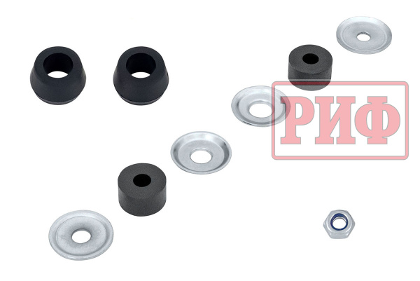 Амортизатор усиленный РИФ задний Toyota Land Cruiser 80/105 лифт 50 мм