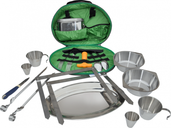 Набор "Пикник на двоих", нержавеющая сталь