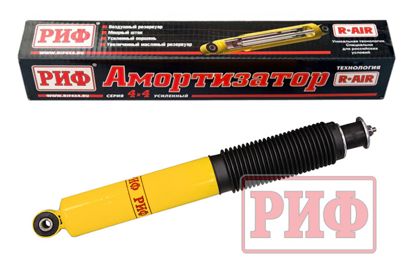 Амортизатор усиленный РИФ передний УАЗ Патриот лифт 100 мм