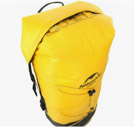 Рюкзак туристический Naturehike 30 л, ПВХ, желтый