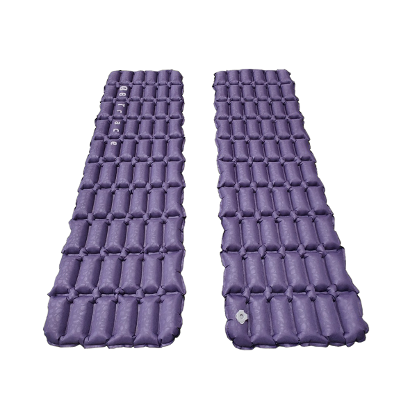 Коврик надувной утеплённый BTrace AirMat Comfort,184х52х7 см, (Синий)