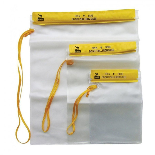 Гермопакет TRAMP плоский ПВХ 26,7x35,6 см (Прозрачный)