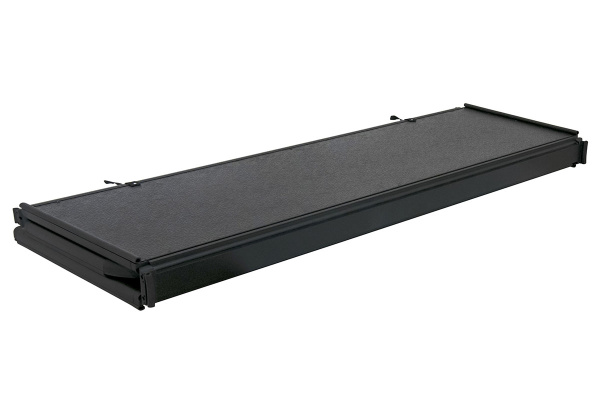 Крышка кузова VW Amarok 2014, трёхсекционная, алюминиевая, черная