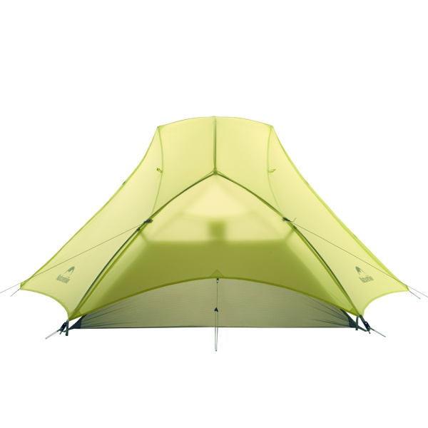 1 Палатка Naturehike Star River EXT Si 2-местная, алюминиевый каркас, сверхлегкая, желтая