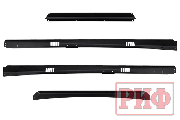 Багажник экспедиционный (платформа) алюминиевый РИФ 1300x2080 мм для Haval H9 2024+ (с крепежом)