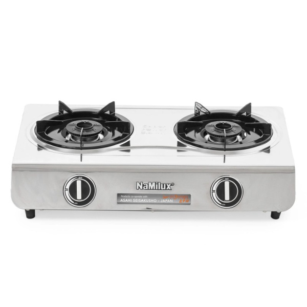 1 Плита газовая NaMilux NA-DS4136APS 2 конфорки 60 см (под бытовой баллон)