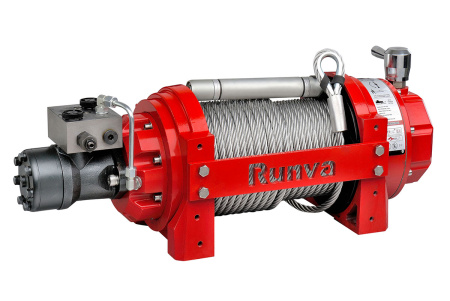 Лебёдка гидравлическая Runva 15000 lbs 6800 кг Лебёдка гидравлическая Runva 15000 lbs 6800 кг