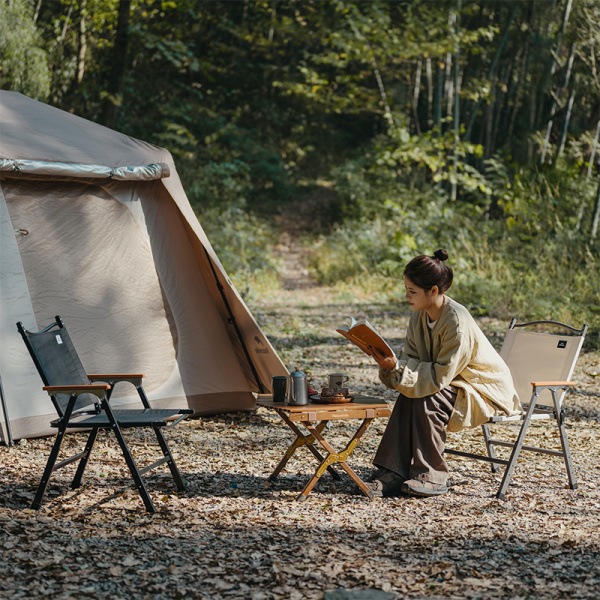 Кресло туристическое Naturehike Xing wang T01 складное 53х63х83 см, нагрузка до 150 кг, черное