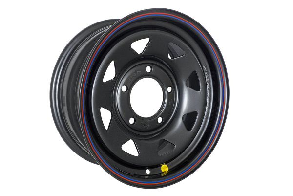 Диск усиленный ВАЗ НИВА стальной черный 5x139,7 7xR15 d98,5 ET+30 (треуг.)