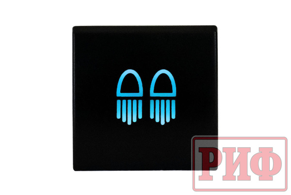 Кнопка ВКЛ/ВЫКЛ, голубой, REAR LIGHTS TOYOTA 22x22