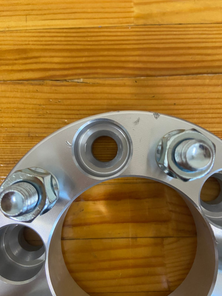 Проставки колесные РИФ для JEEP 5x114.3, ЦО 82 мм, толщина 30 мм (2 шт.)